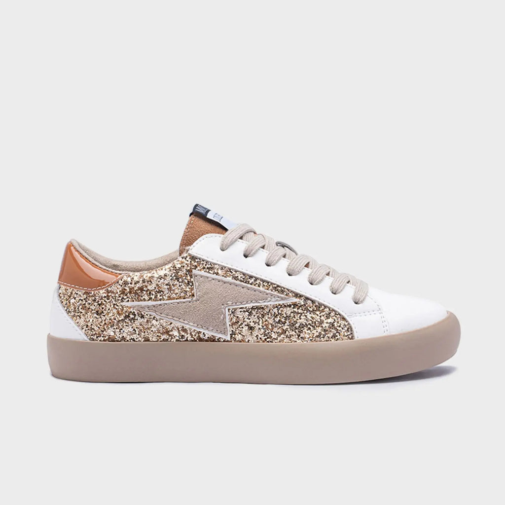 Zapatilla Retro Court Glitz Star
