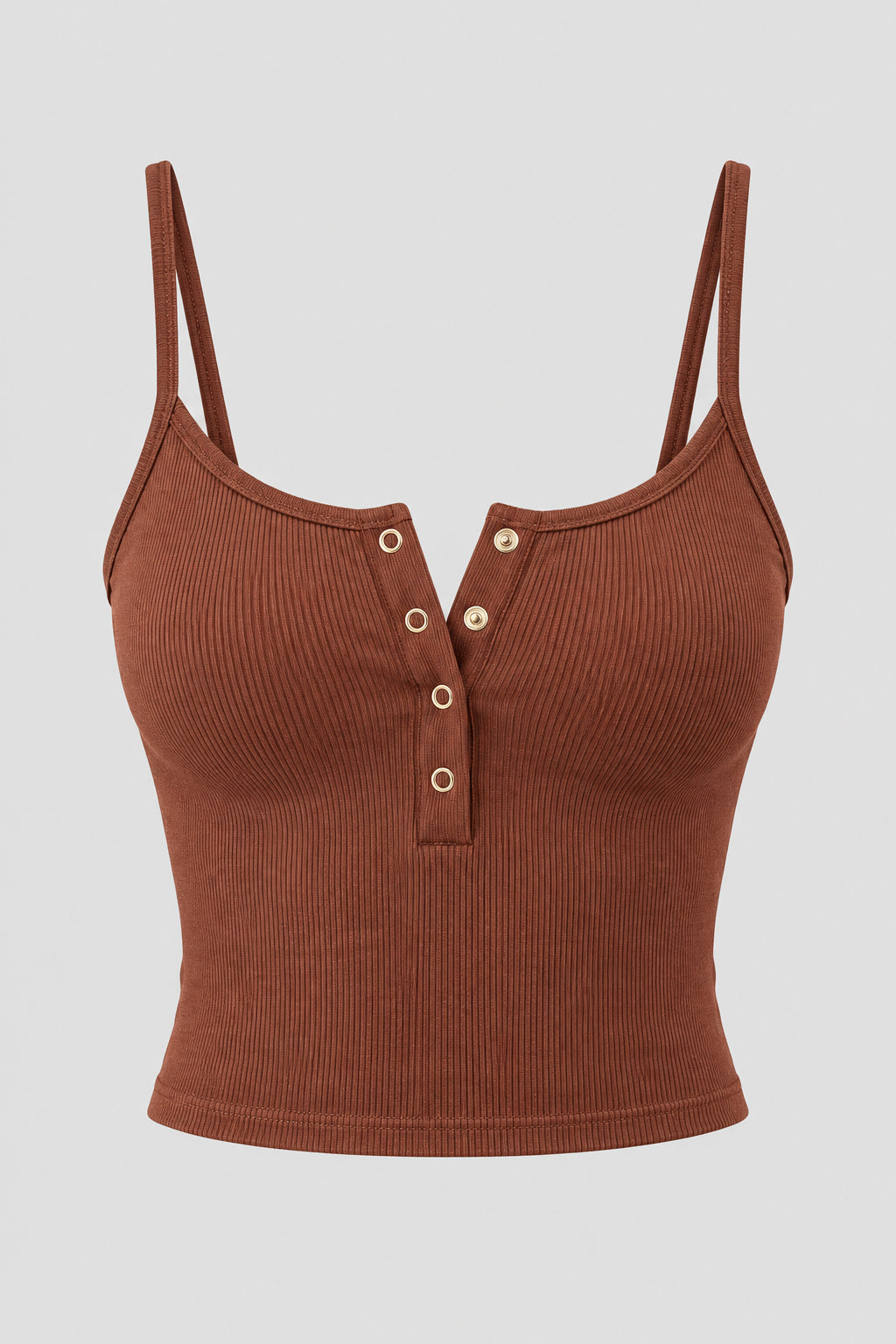 Top Acanalado Tailored Henley