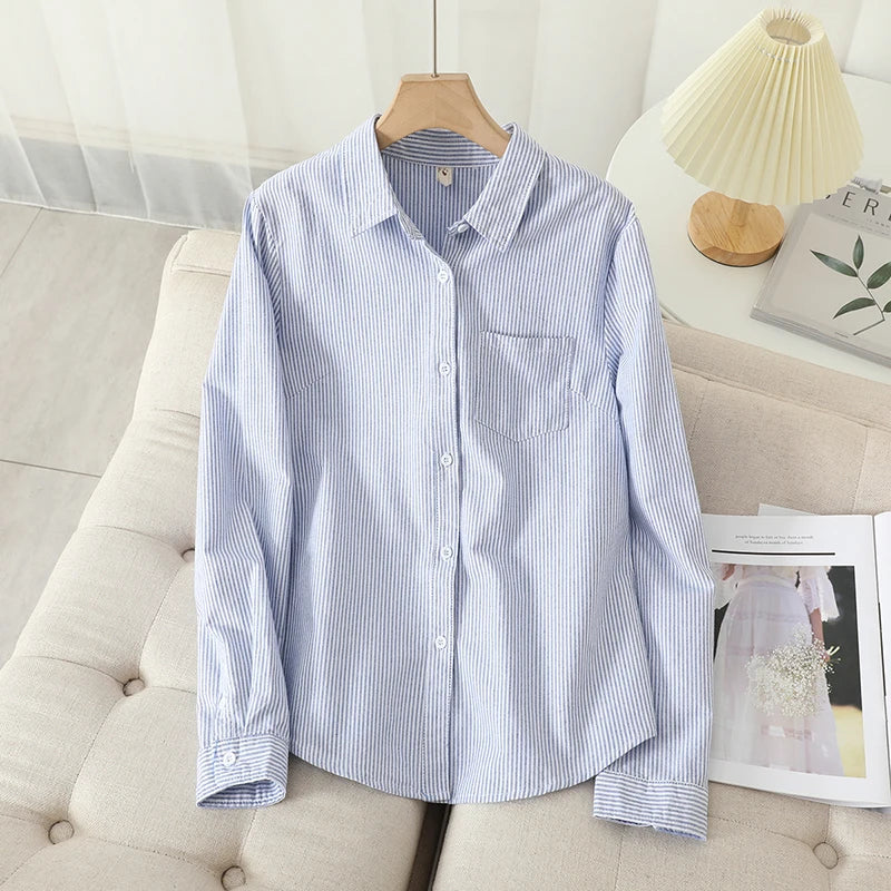 Camisa Striped Oxford Studio
