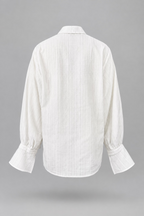 Camisa Jacquard Tailored Clean