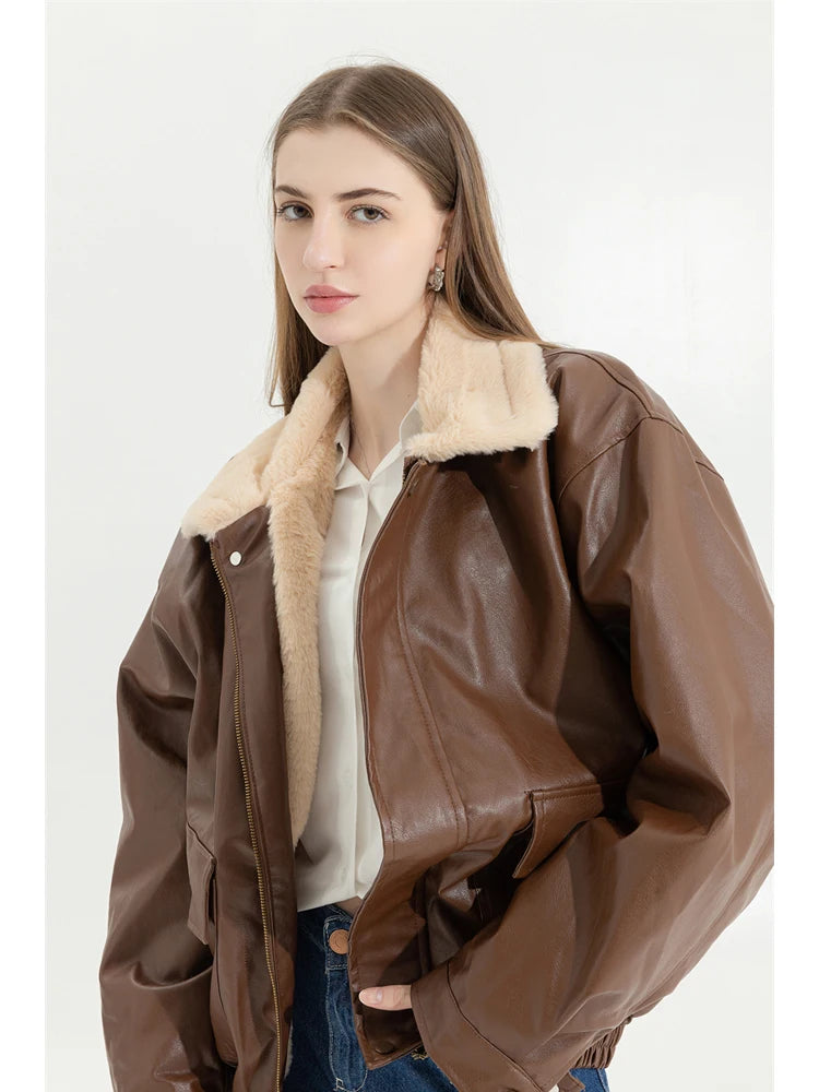 Chaqueta Bomber Aviator Heavy