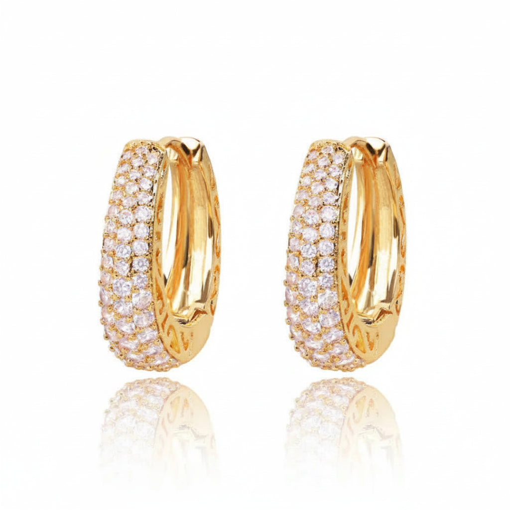 Pendientes Hoop Iced