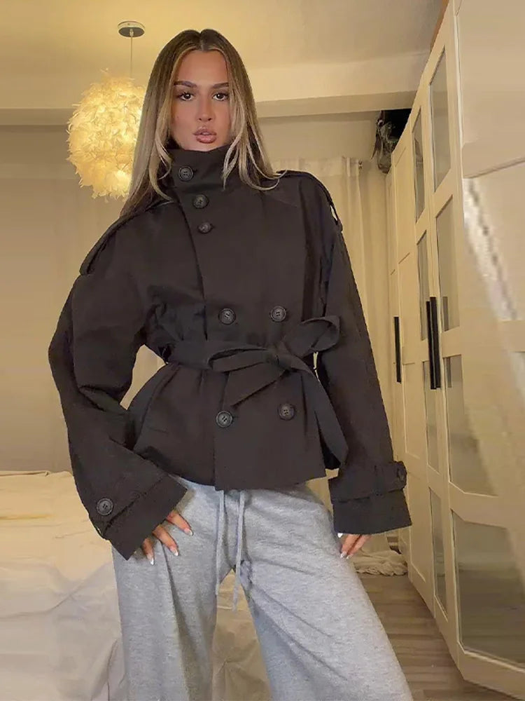 Chaqueta Corta Parisienne Belted