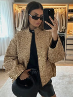 Chaqueta Leopard Oversize