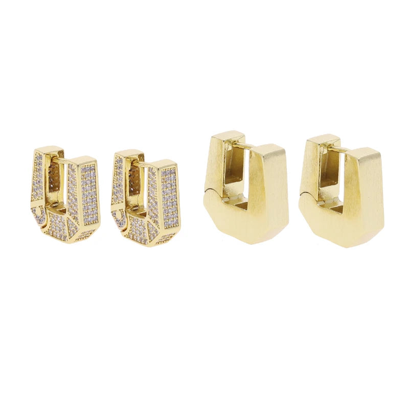 Pendientes Block Geometric
