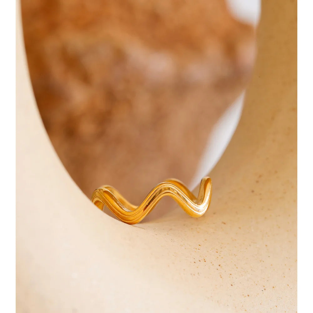 Anillo Lava Sculpt