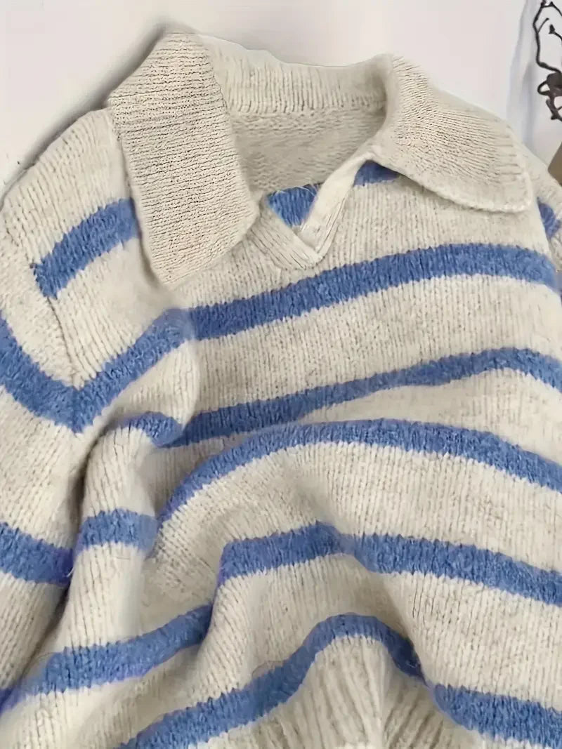 Jersey Parisian Stripes