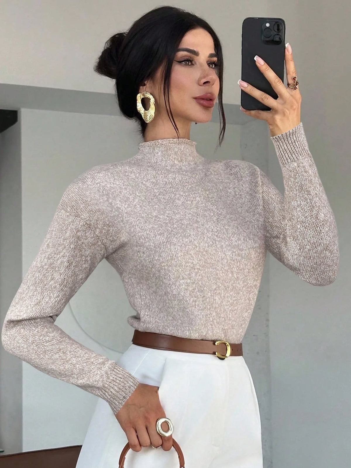 Jersey Punto Tailored Melange
