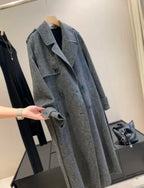 Abrigo Paño Tailored Trench