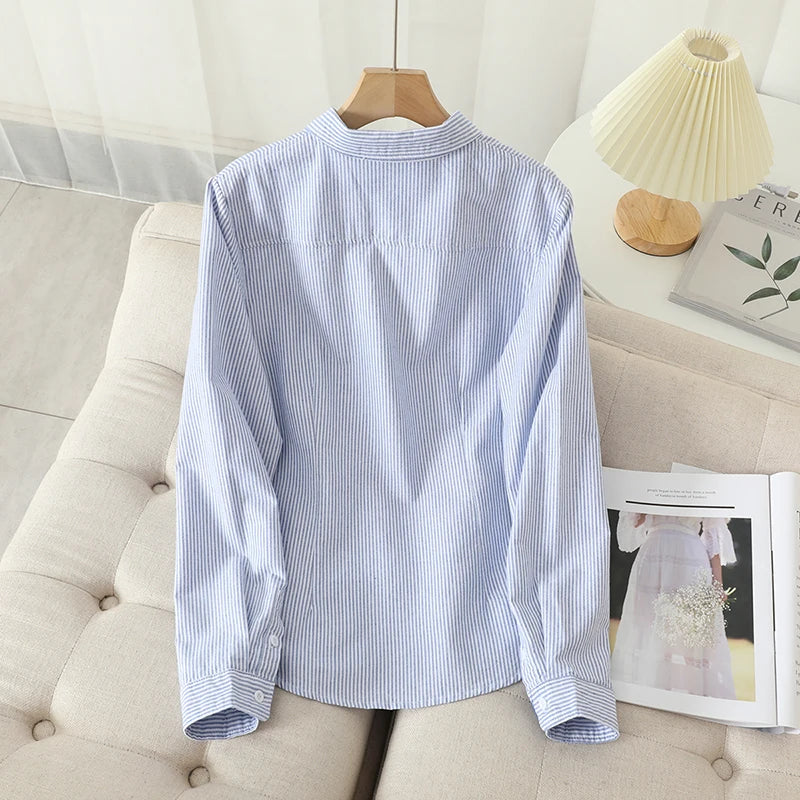Camisa Striped Oxford Studio