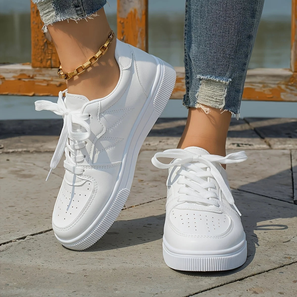 Zapatilla Retro Court Multi-Panel