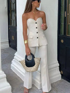 Conjunto Sastre Tailored Halter