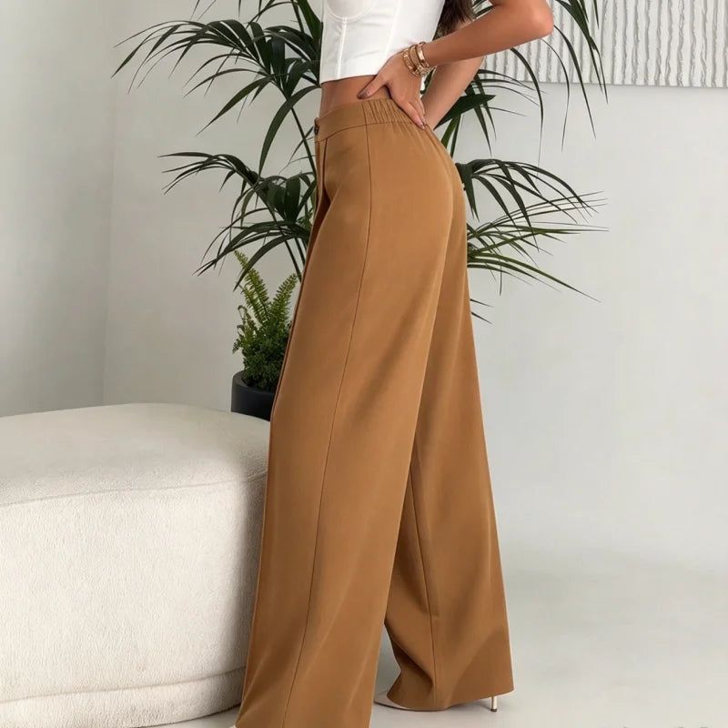 Pantalón Pinzas Tailored Fluid
