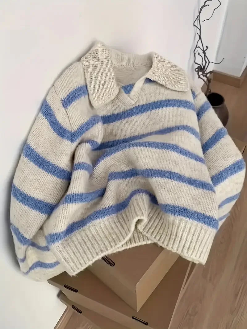 Jersey Parisian Stripes