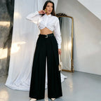 Pantalón Pinzas Tailored Overlay