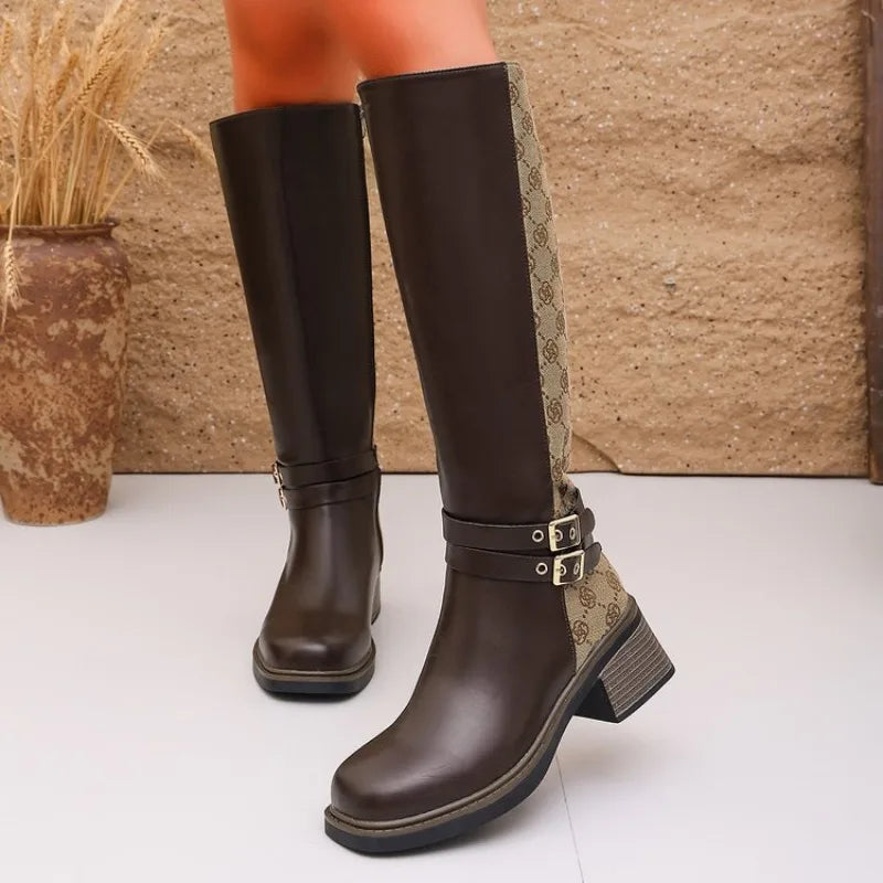 Bota Alta Block Minimal