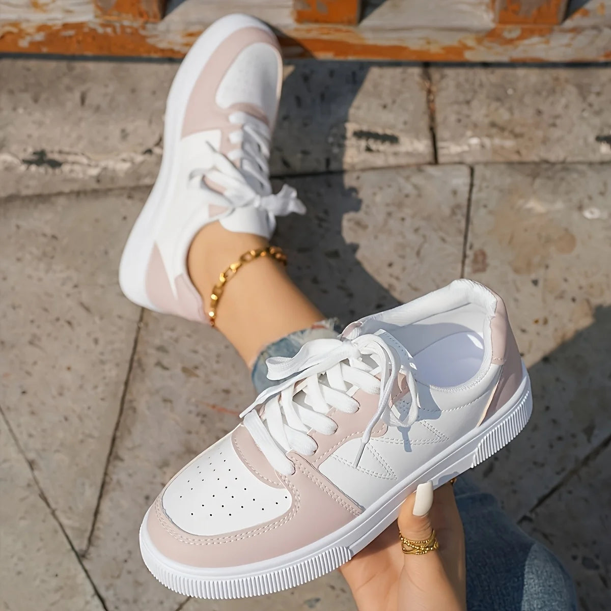 Zapatilla Retro Court Multi-Panel