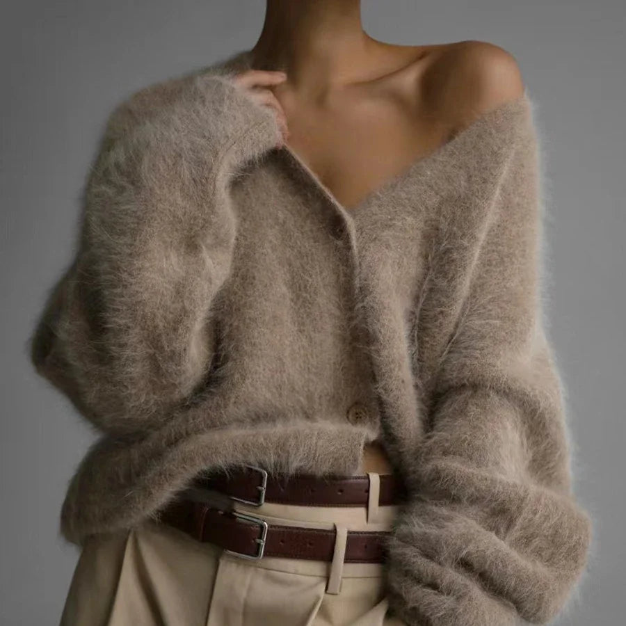 Cárdigan Cozy Mohair