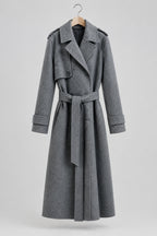 Abrigo Paño Tailored Trench