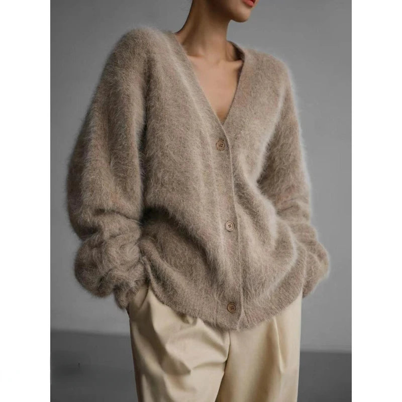 Cárdigan Cozy Mohair