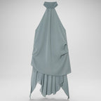 Top Halter Tailored Satin