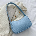 Bolso de Hombro Plissé Craft
