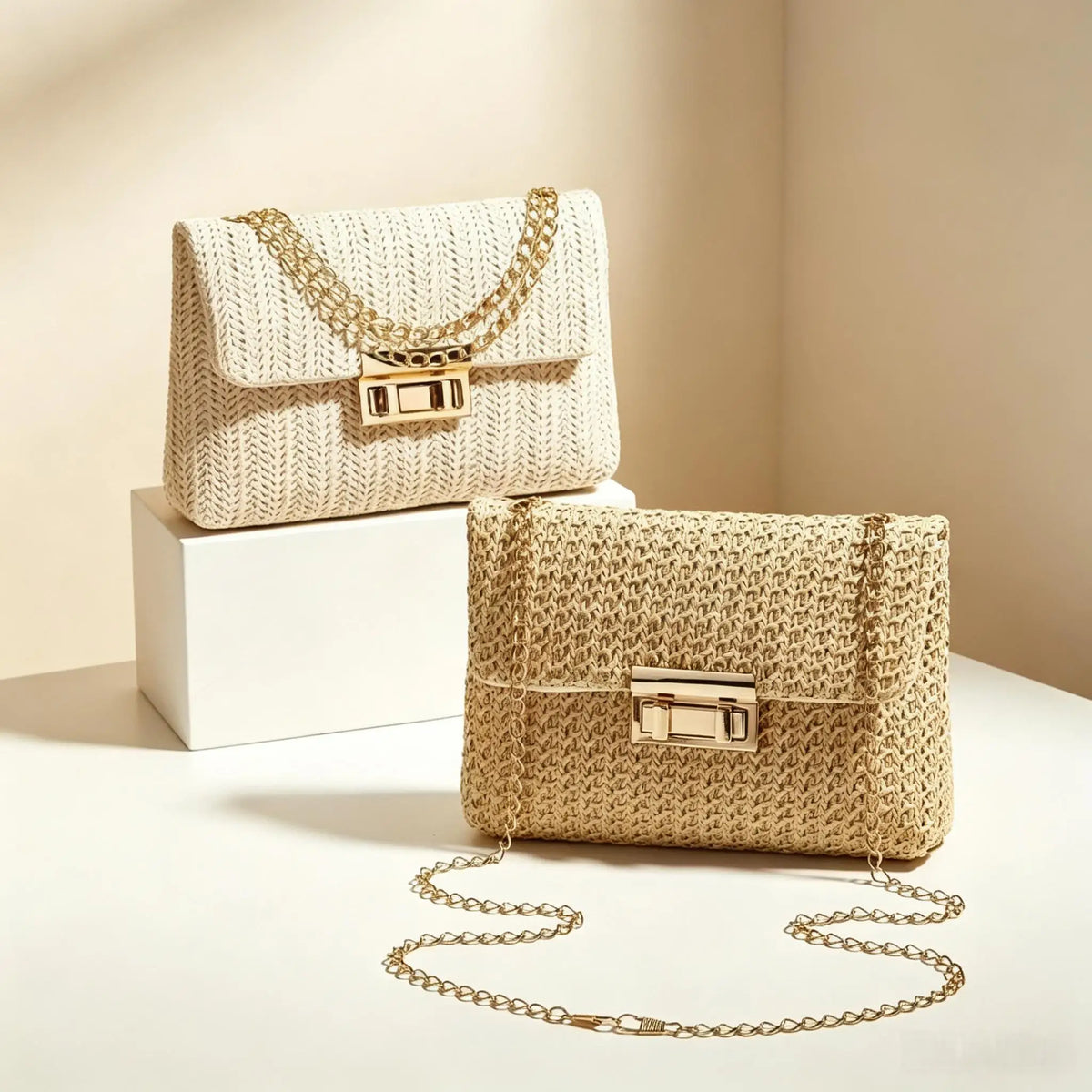 Bolso Tweed Chain
