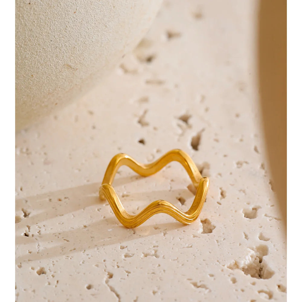 Anillo Lava Sculpt