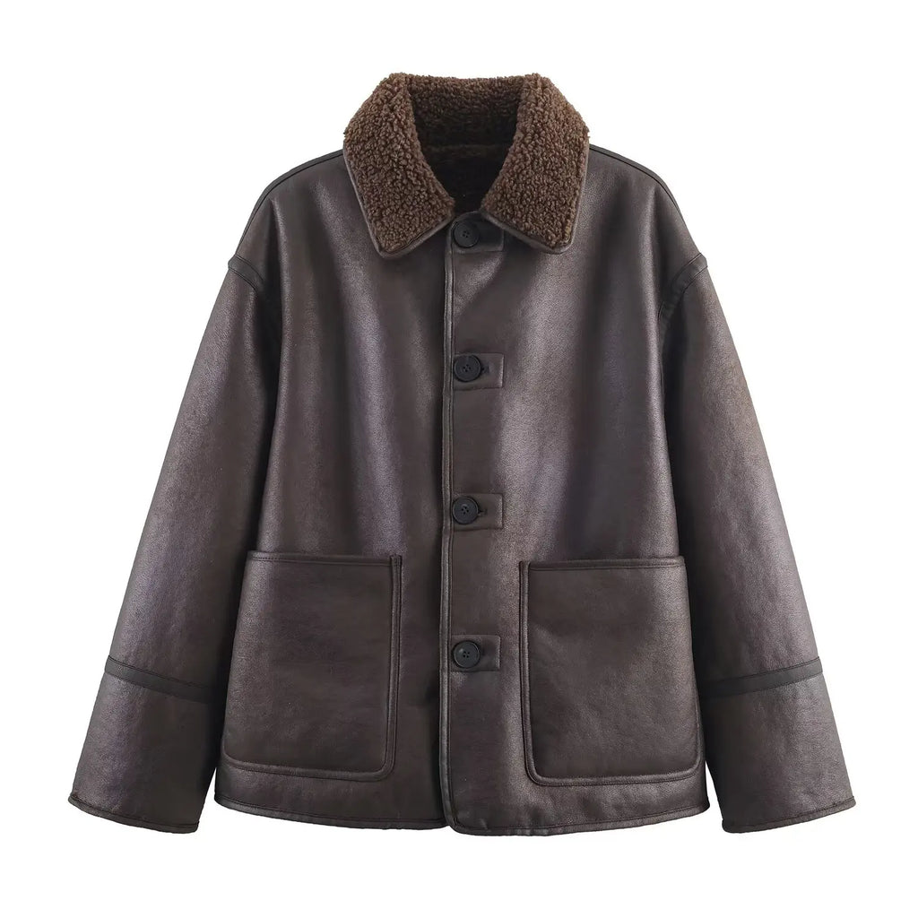 Chaqueta Teddy Bouclé
