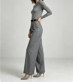 Pantalón Pinzas Tailored Pinstripe