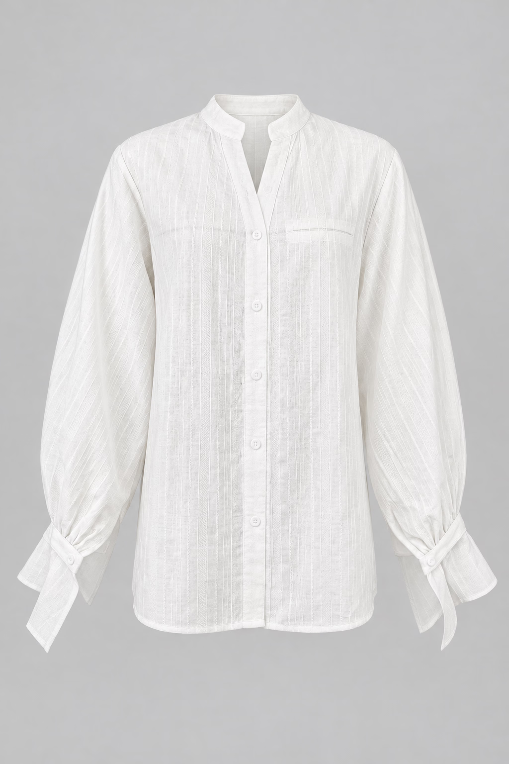 Camisa Jacquard Tailored Clean