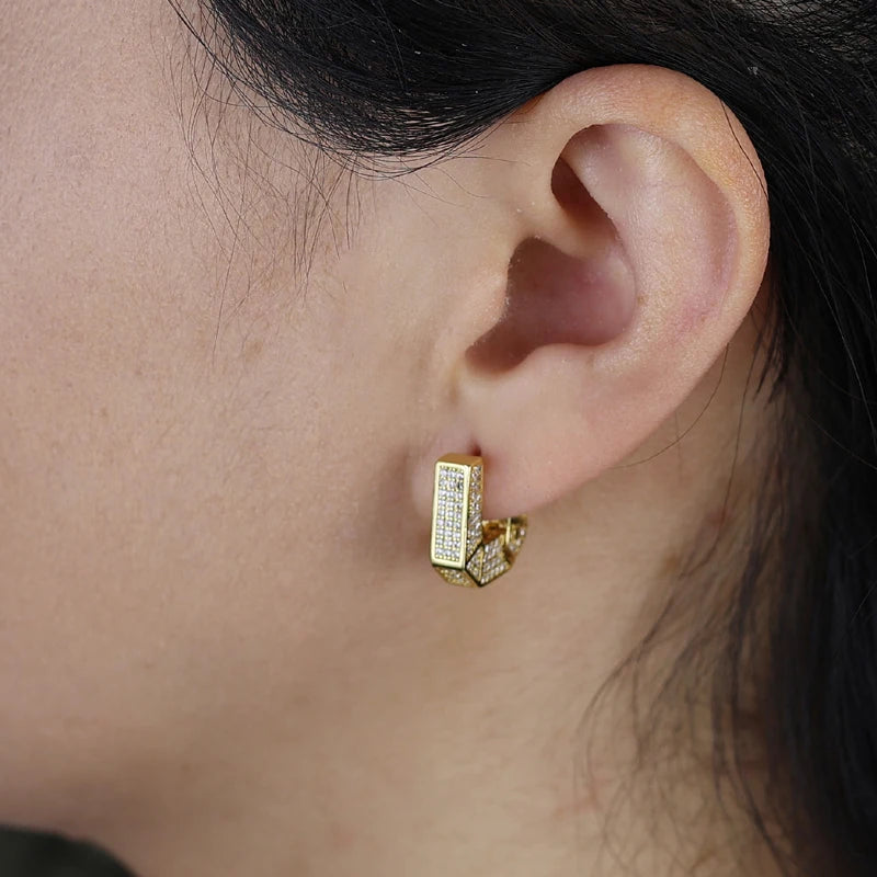 Pendientes Block Geometric