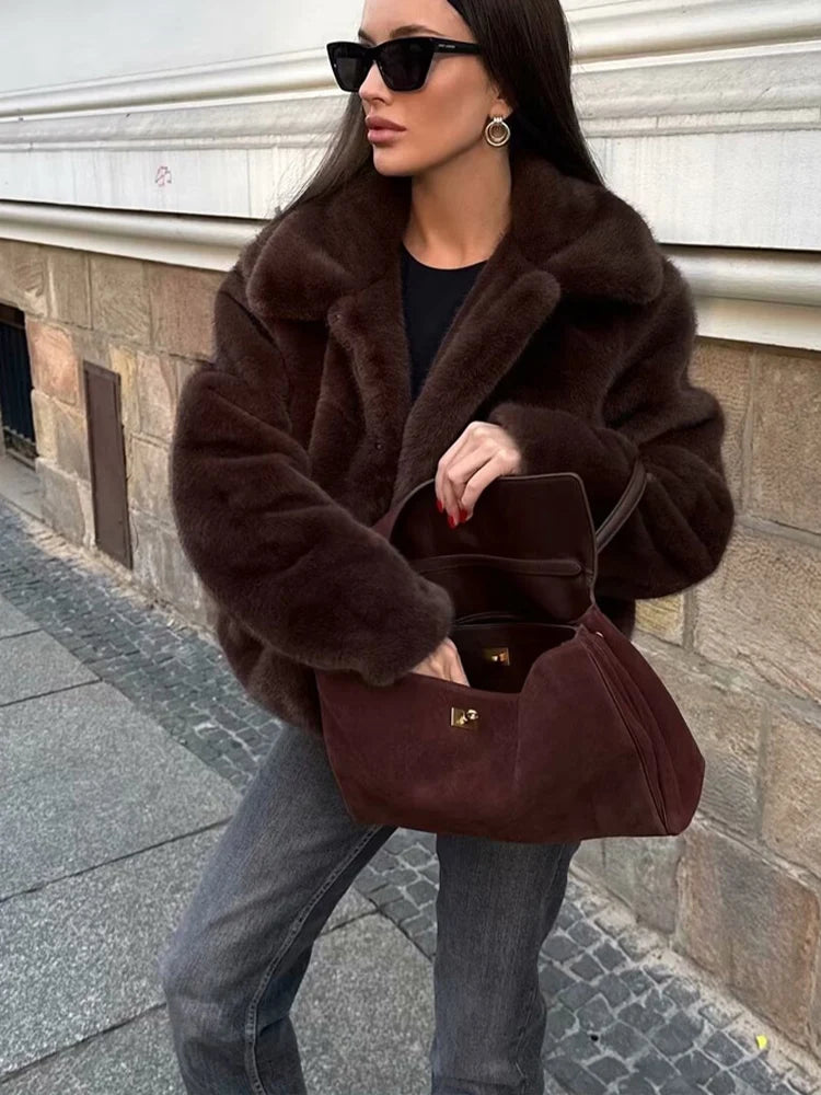 Abrigo Corto Tailored Shearling