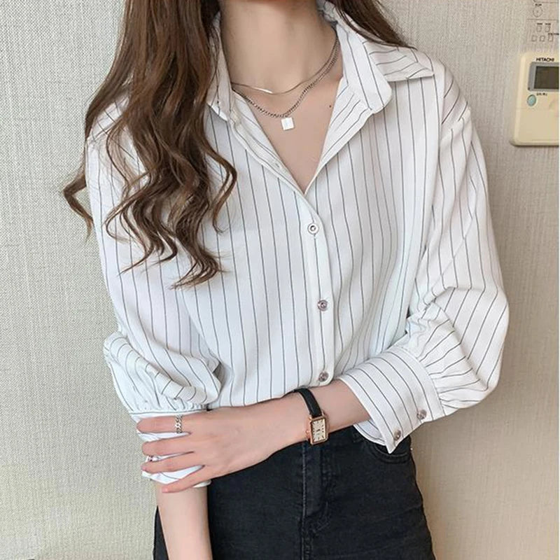 Camisa Popelín Pinstripe Tailored
