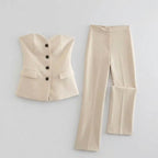 Conjunto Sastre Tailored Halter