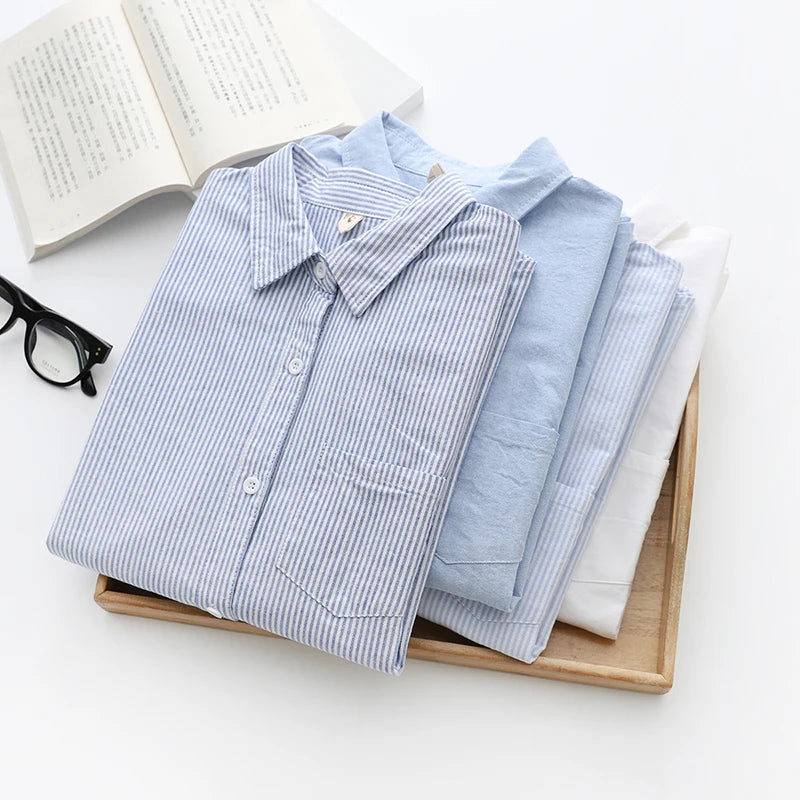 Camisa Striped Oxford Studio