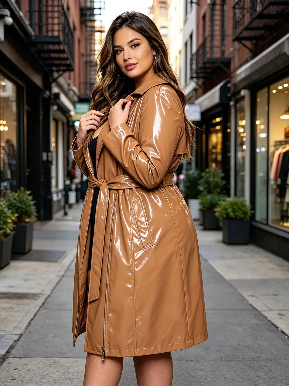 Gabardina Parisian Trench