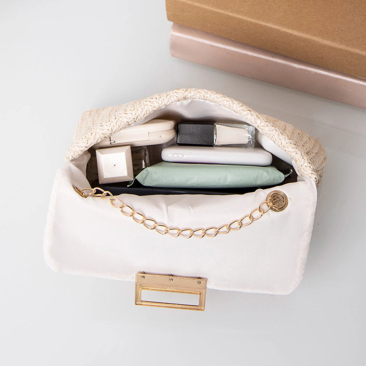 Bolso Tweed Chain