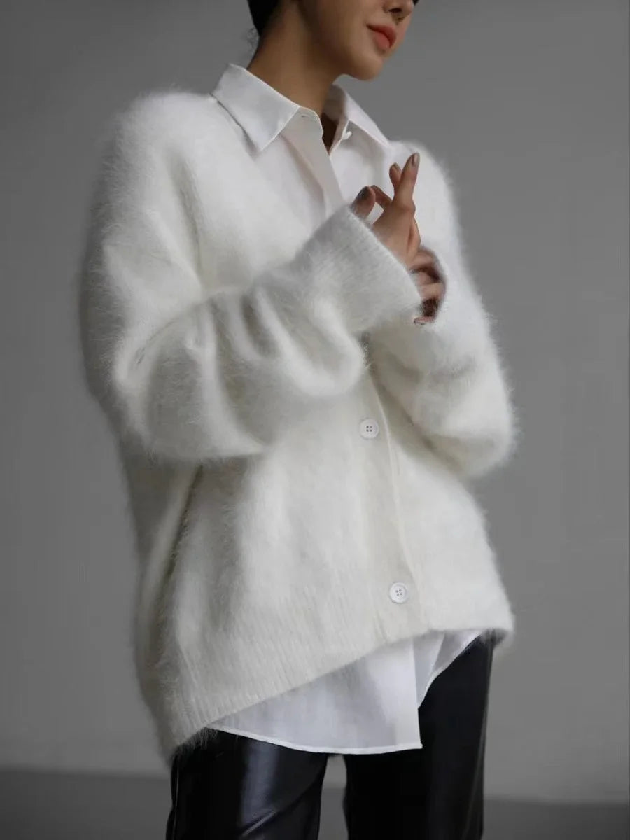 Cárdigan Cozy Mohair