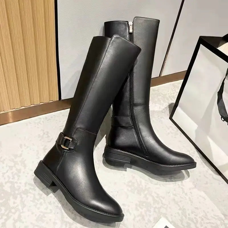 Bota Alta Tailored Minimal