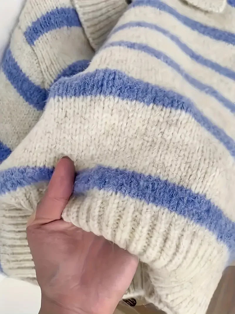 Jersey Parisian Stripes