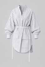 Blusón Pinstripe Tailored