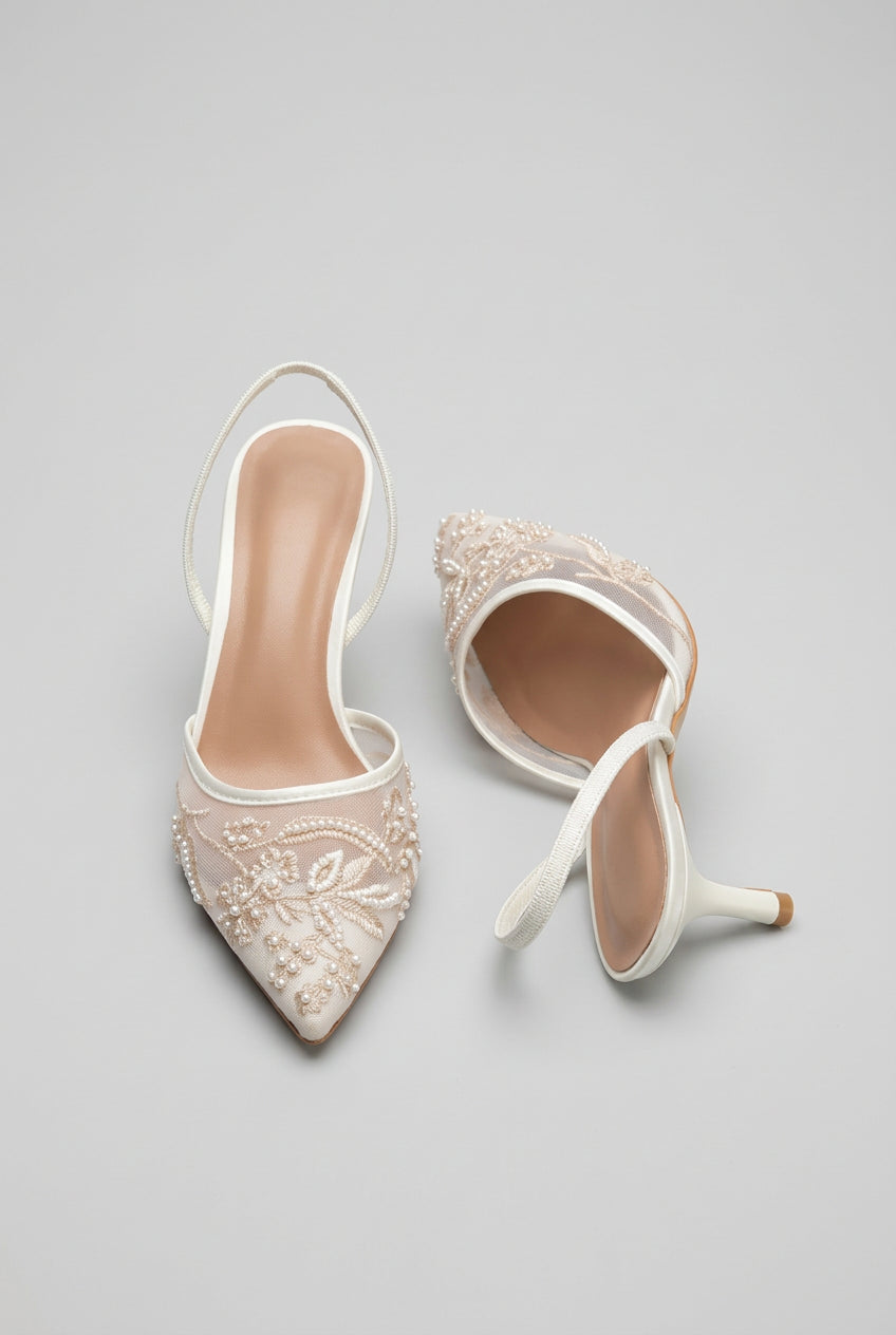 Zapato Tacón Tailored Slingback