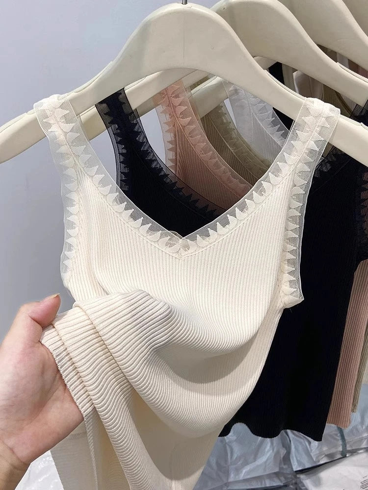 Top Parisian Ribbed