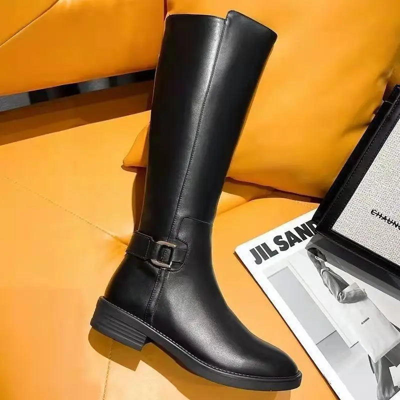Bota Alta Tailored Minimal