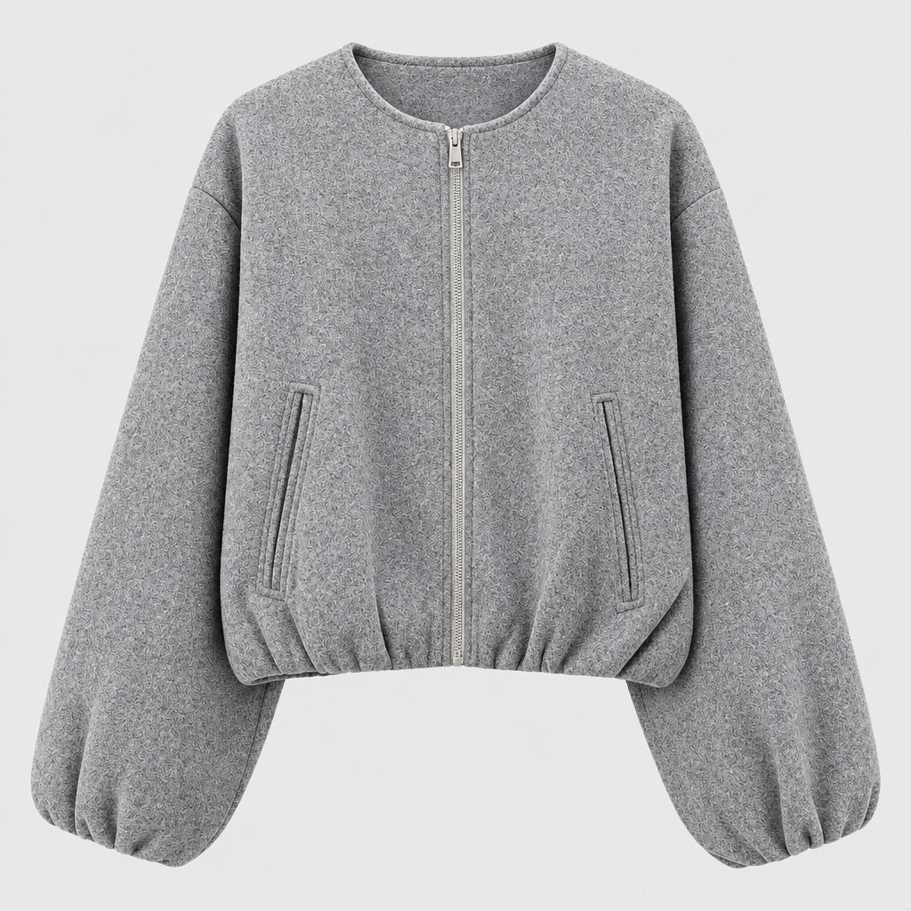 Chaqueta Bomber Tailored Texture