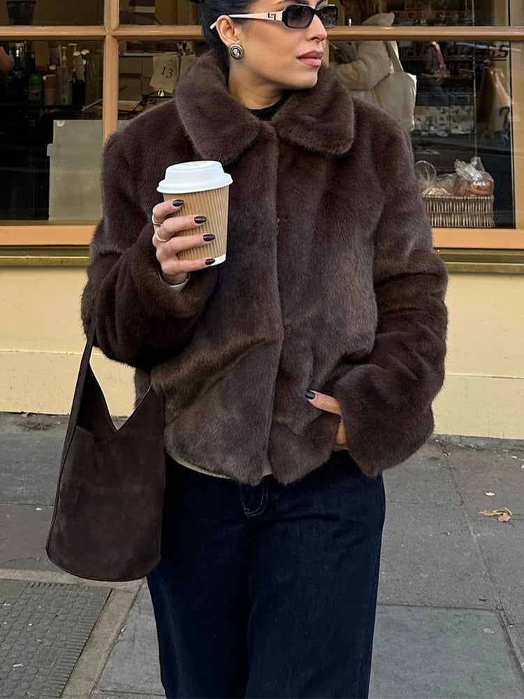 Abrigo Corto Tailored Shearling