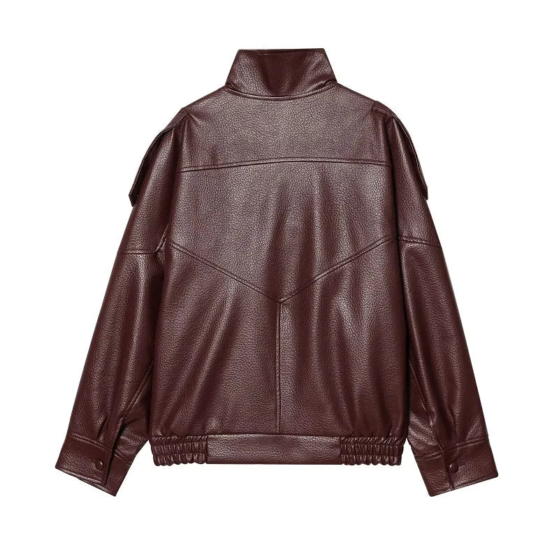 Chaqueta Cyber Leather