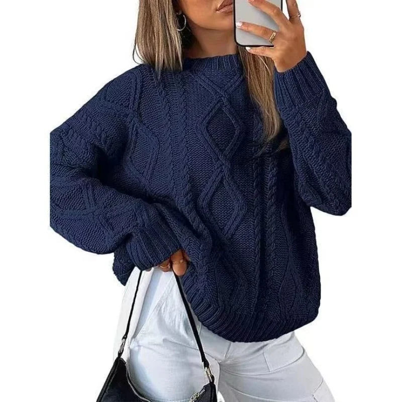 Jersey Punto Trenzado Cable-Knit
