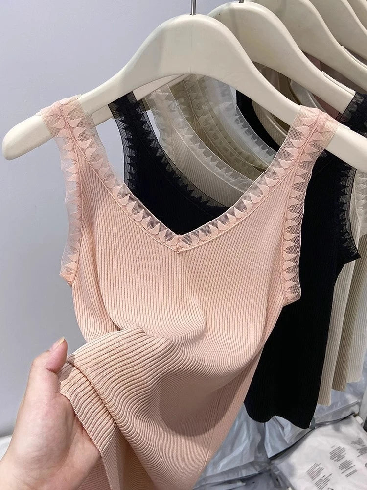 Top Parisian Ribbed